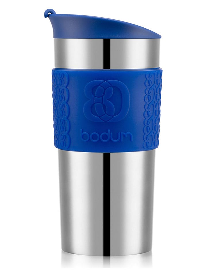 bodum Kubek termiczny "Travel Mug" w kolorze niebieskim - 350 ml rozmiar: onesize