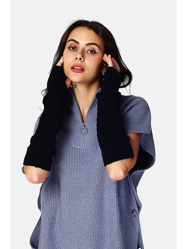 ASSUILI Ocieplacze w kolorze czarnym na ręce rozmiar: onesize