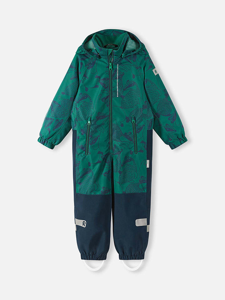 Reima Kombinezon funkcyjny "Fendari" w kolorze zielonym rozmiar: 116