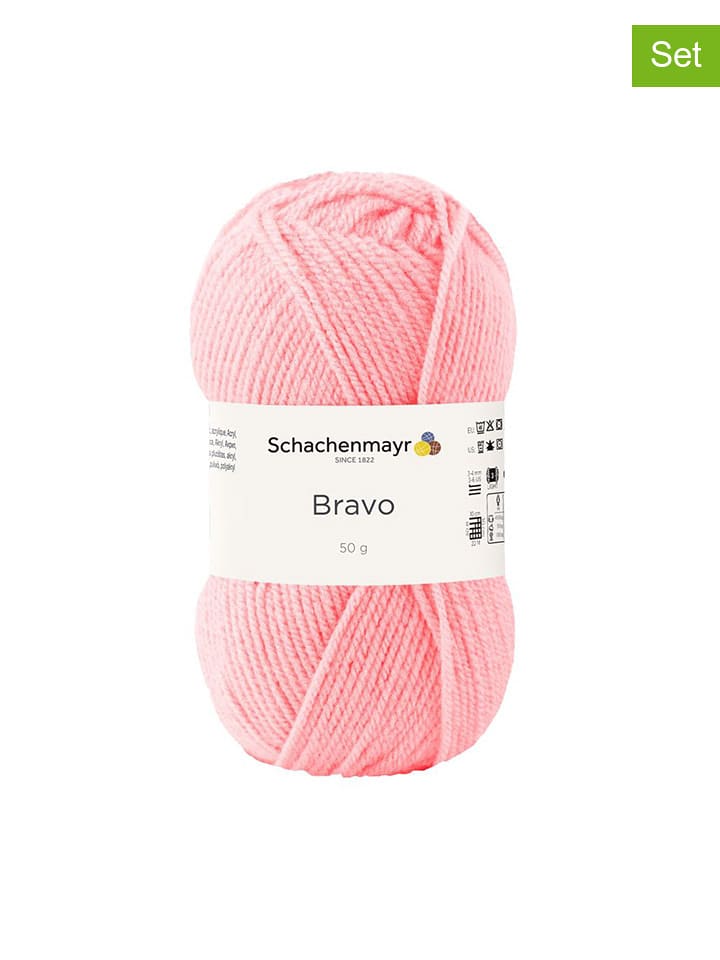 Schachenmayr since 1822 Przędza z tworzywa sztucznego (20 szt.) w kolorze jasnoróżowym - 20 x 50 g rozmiar: onesize