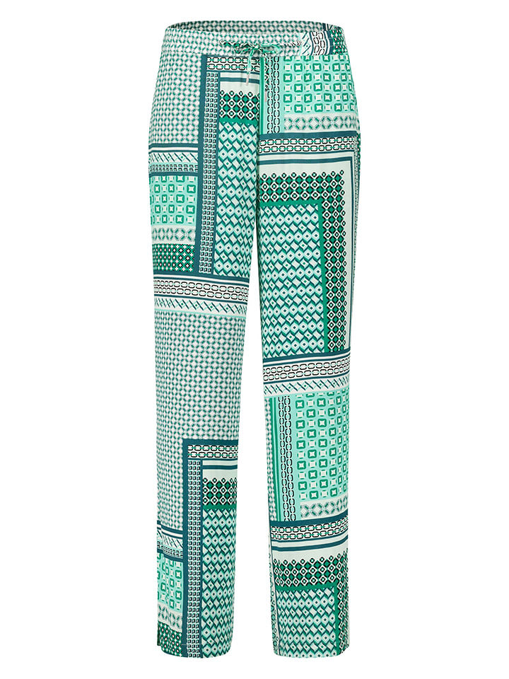 Zero Spodnie w kolorze zielonym rozmiar: 38