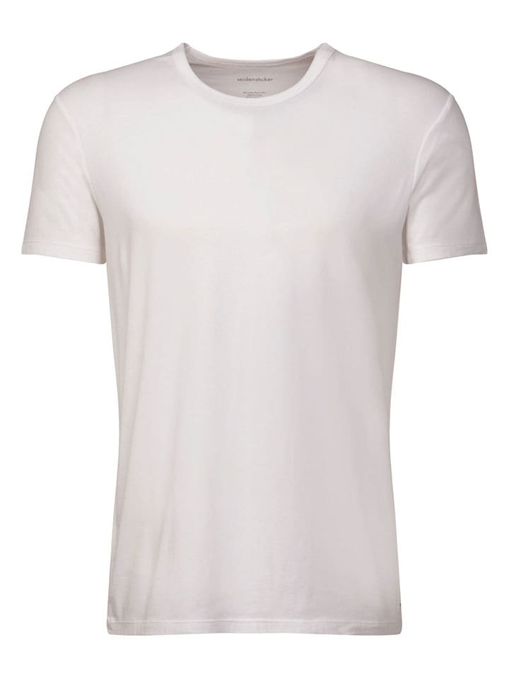 Seidensticker Koszulka w kolorze białym rozmiar: XXL