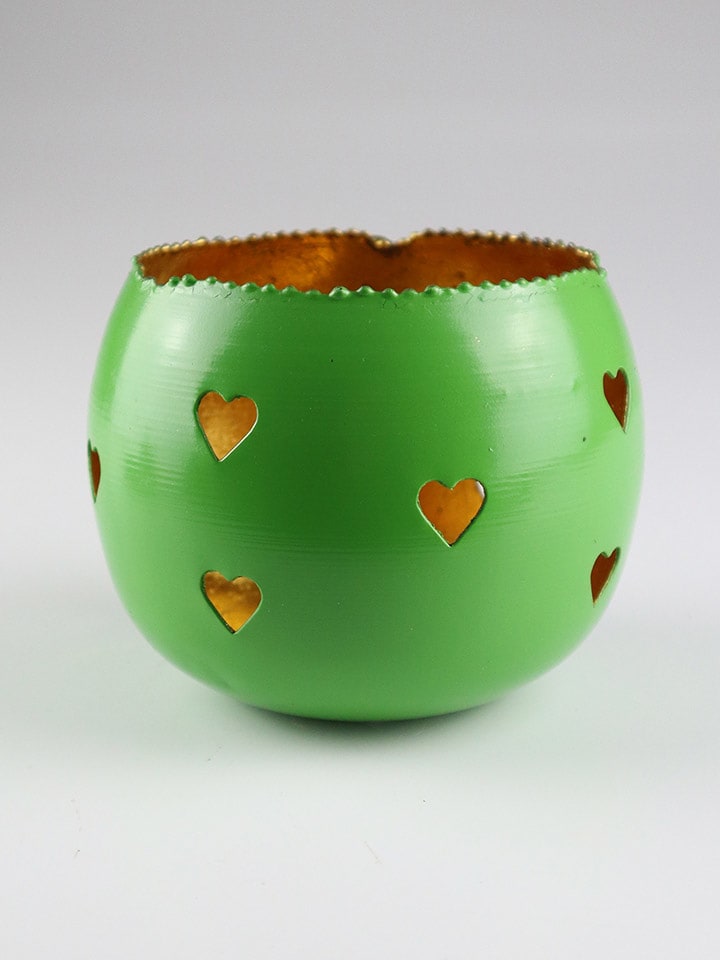 AM Design Świecznik w kolorze zielonym - Ø 12 cm rozmiar: onesize