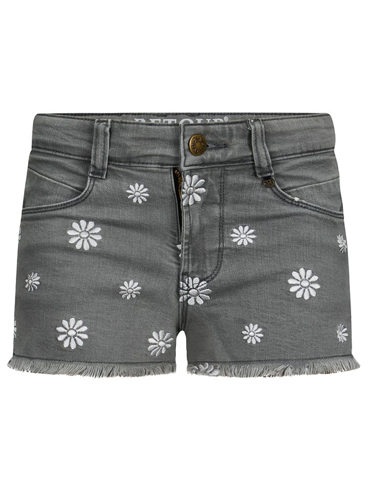 Retour Szorty dżinsowe "Lorient" w kolorze szarym rozmiar: 164