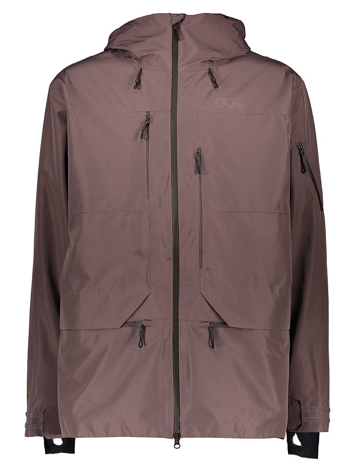 PICTURE Kurtka narciarska "U55" w kolorze fioletowym rozmiar: S