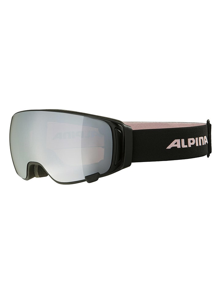 Alpina Gogle narciarskie "Double Jack" w kolorze szaro-czarnym rozmiar: onesize
