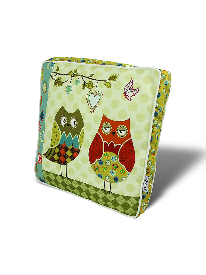 ABERTO DESIGN Poduszka w kolorze zielonym rozmiar: 42x42 cm