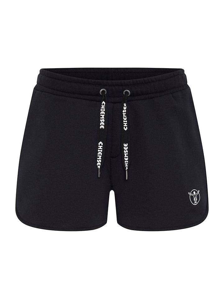 Chiemsee Szorty dresowe "Nadi" w kolorze czarnym rozmiar: L