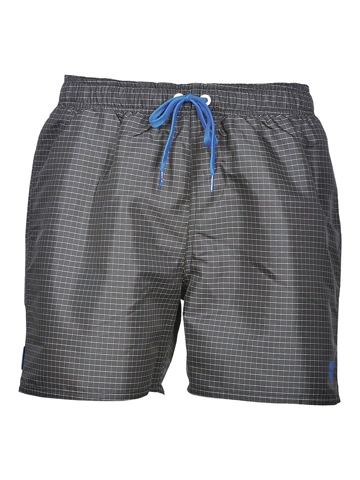 Arena Szorty kąpielowe "Check" w kolorze antracytowym rozmiar: L