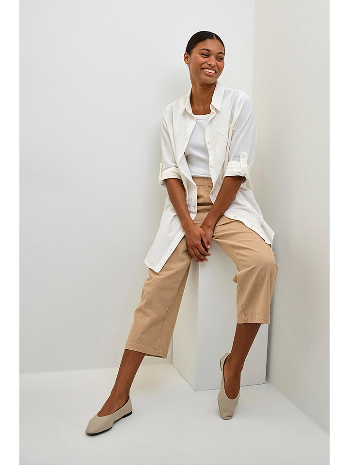 Kaffe Bluzka w kolorze białym rozmiar: 38