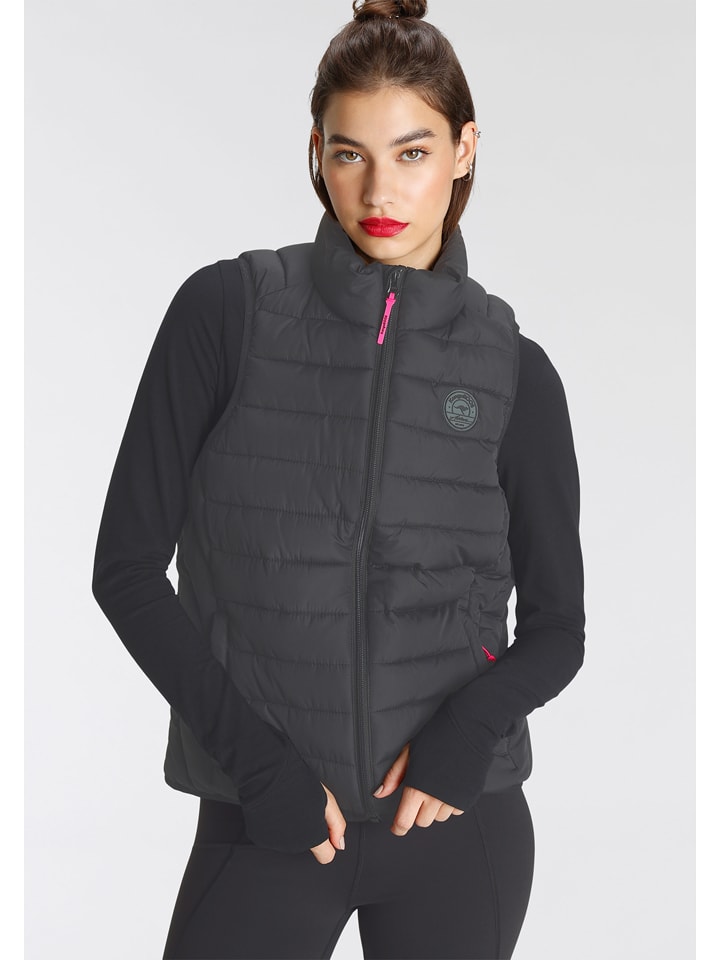 Kangaroos Kamizelka w kolorze antracytowym do biegania rozmiar: 44