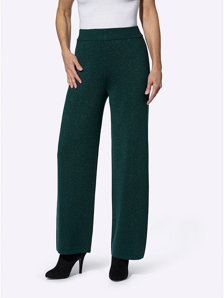 WITT WEIDEN Spodnie w kolorze zielonym rozmiar: W22