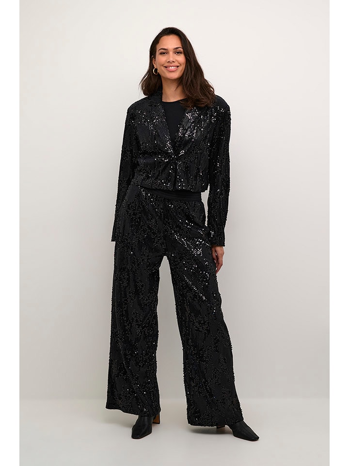 Kaffe Spódnica w kolorze czarnym rozmiar: L