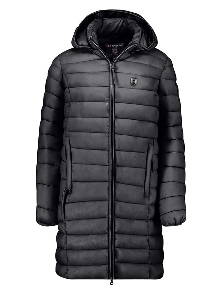 Canadian Peak Płaszcz pikowany "Akitaleak" w kolorze czarnym rozmiar: XL