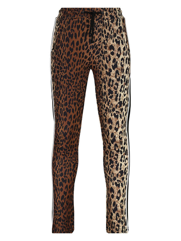 Vingino Spodnie dresowe "Saminte" w kolorze brązowym rozmiar: 152