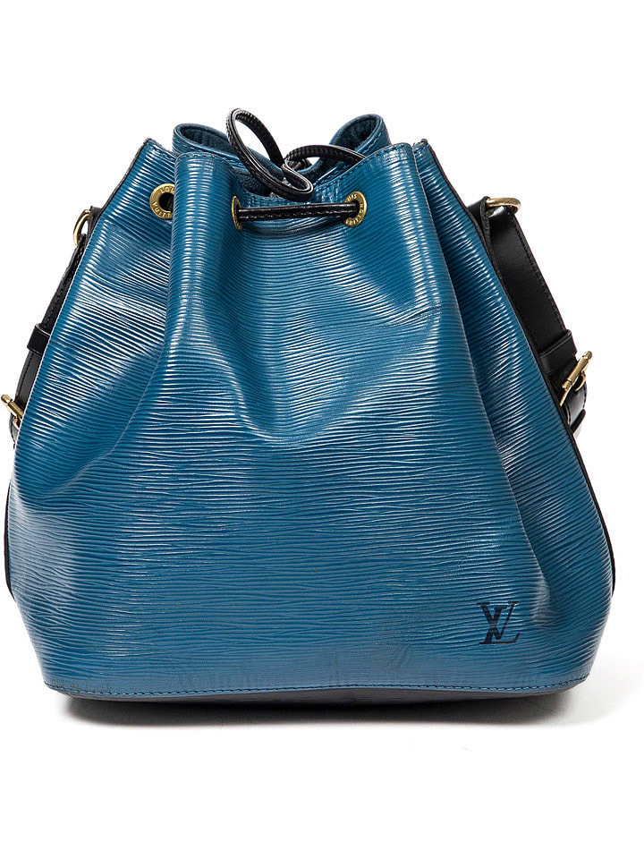 Louis Vuitton Torebka "Noe PM" w kolorze niebiesko-czarnym - 24 x 26 x 18 cm rozmiar: onesize