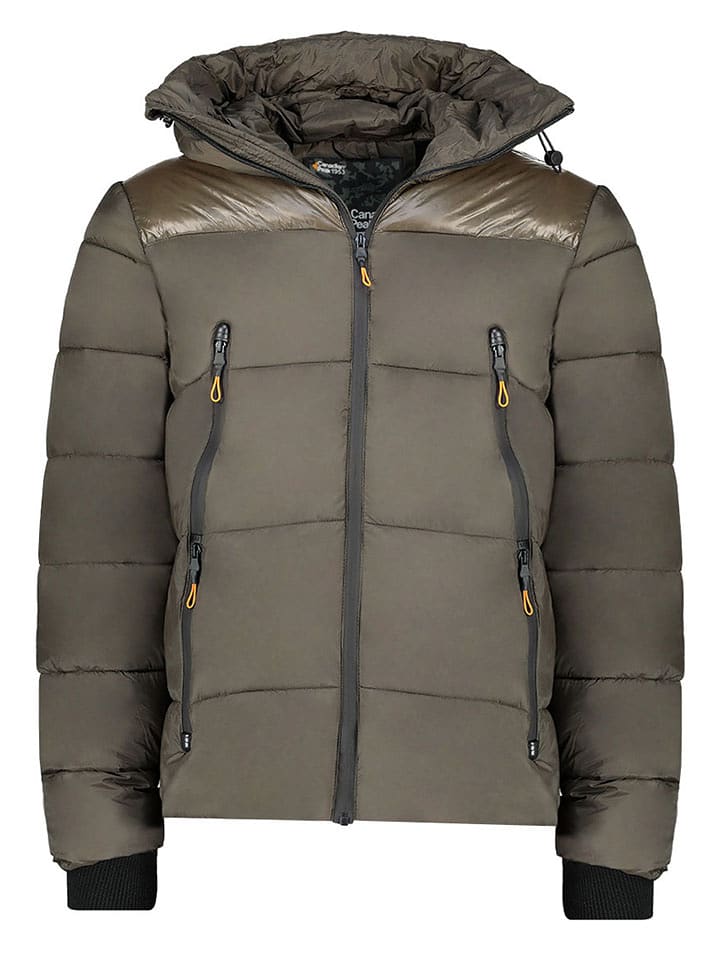 Canadian Peak Kurtka zimowa w kolorze khaki rozmiar: XL