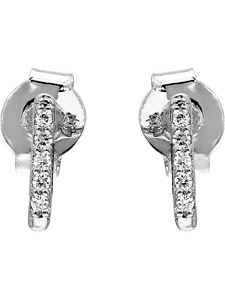 Vittoria Jewels Złote kolczyki-wkrętki z diamentami rozmiar: onesize