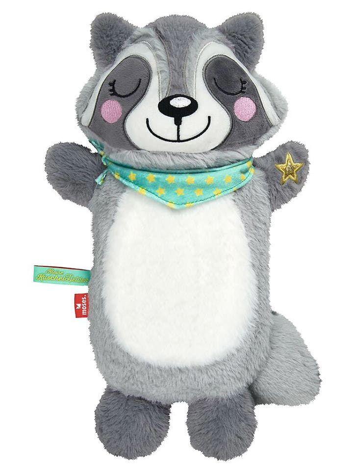 moses. Termofor "Raccoon" w kolorze szaro-białym - 600 ml rozmiar: onesize