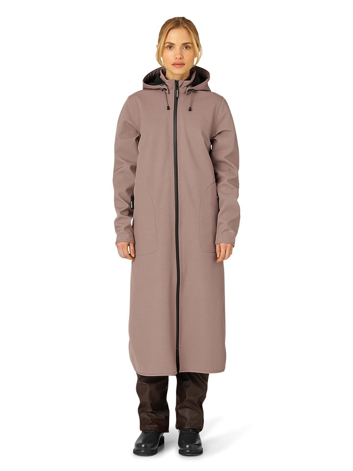 Ilse Jacobsen Płaszcz przeciwdeszczowy w kolorze szarobrązowym rozmiar: 36