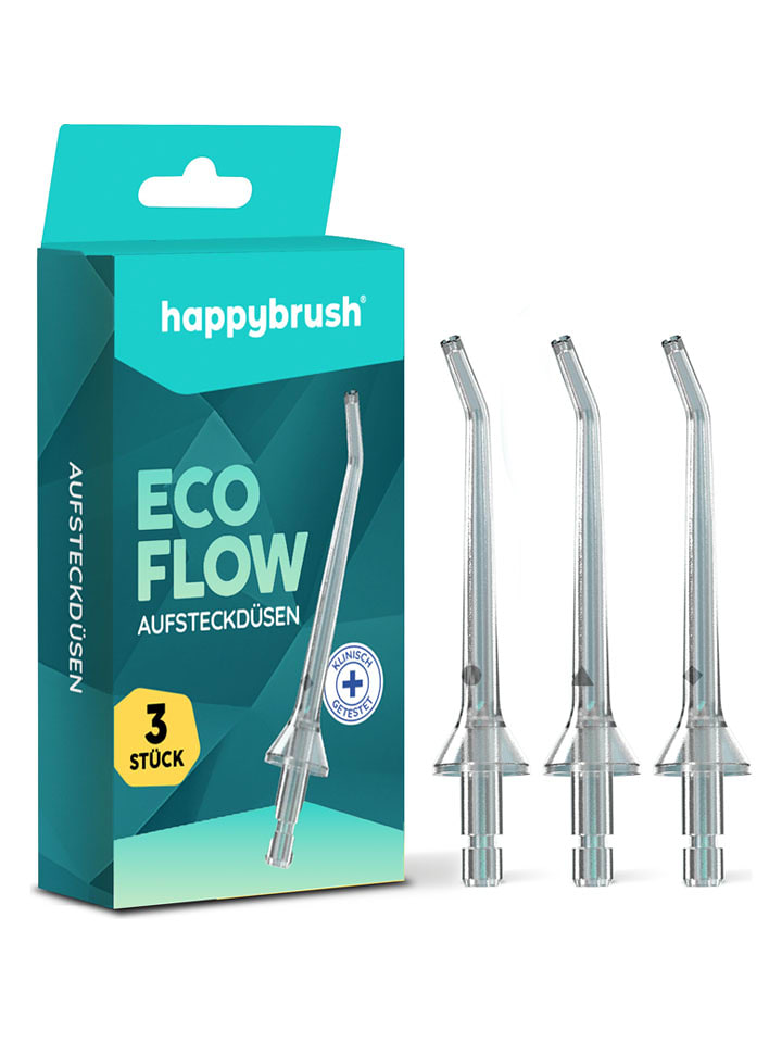 happybrush Wymienne dysze "ECO Flow" do irygatora rozmiar: onesize