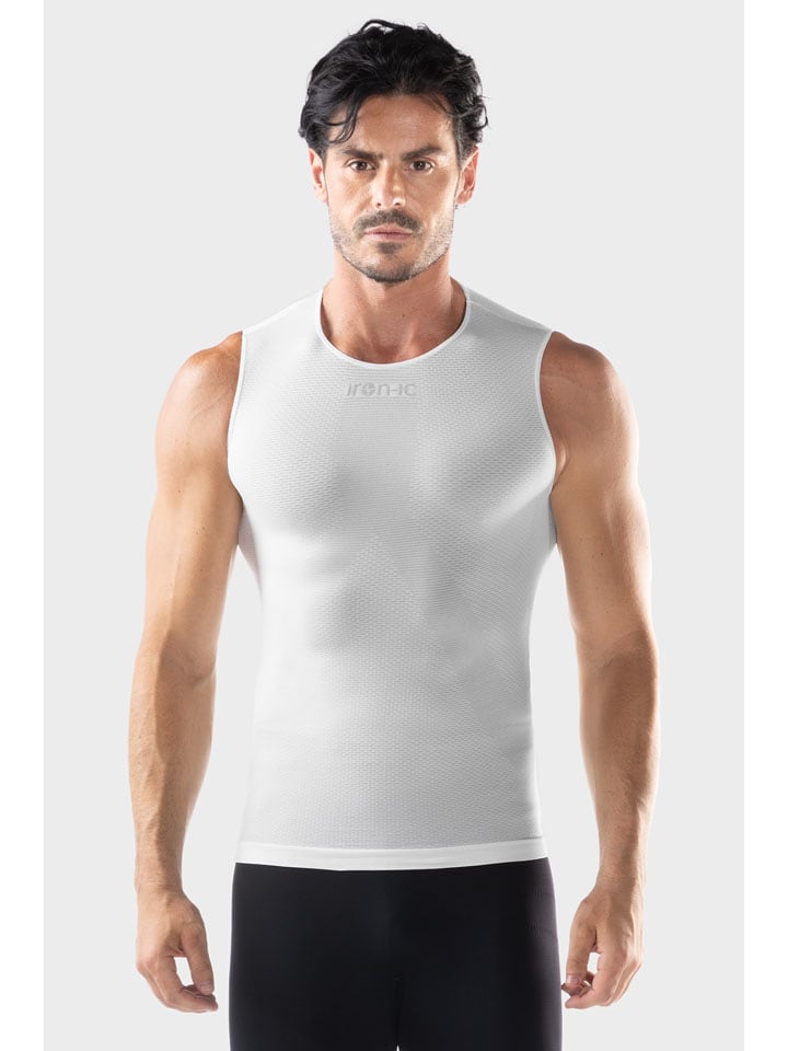 Iron-ic Top funkcyjny "IRN 1.0" w kolorze białym rozmiar: L/XL