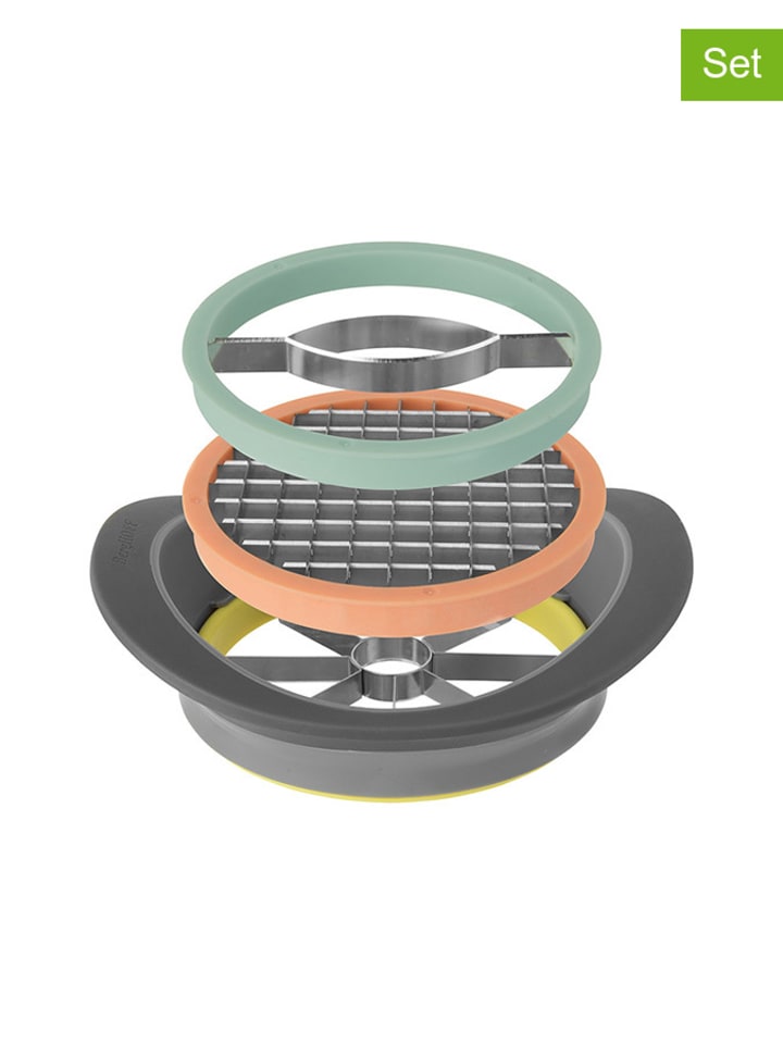 BergHOFF 4-częściowy przyrząd w kolorze szaro-zielonym do krojenia rozmiar: onesize