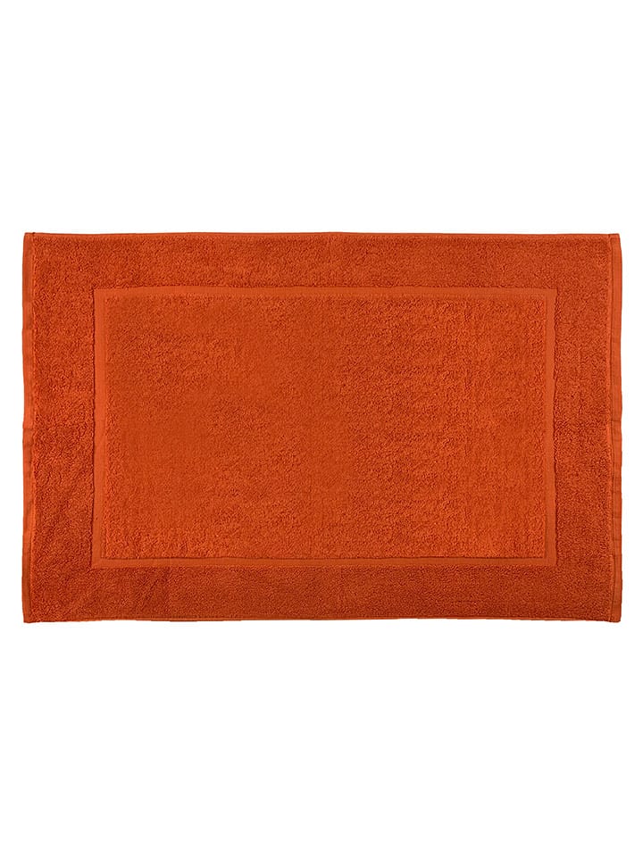 Soft by Perle de Coton Dywanik łazienkowy w kolorze czerwonym - 50 x 80 cm rozmiar: 50x80 cm