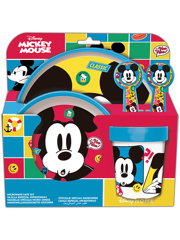Stor 5-częściowy zestaw "Mickey Mouse" ze wzorem rozmiar: onesize
