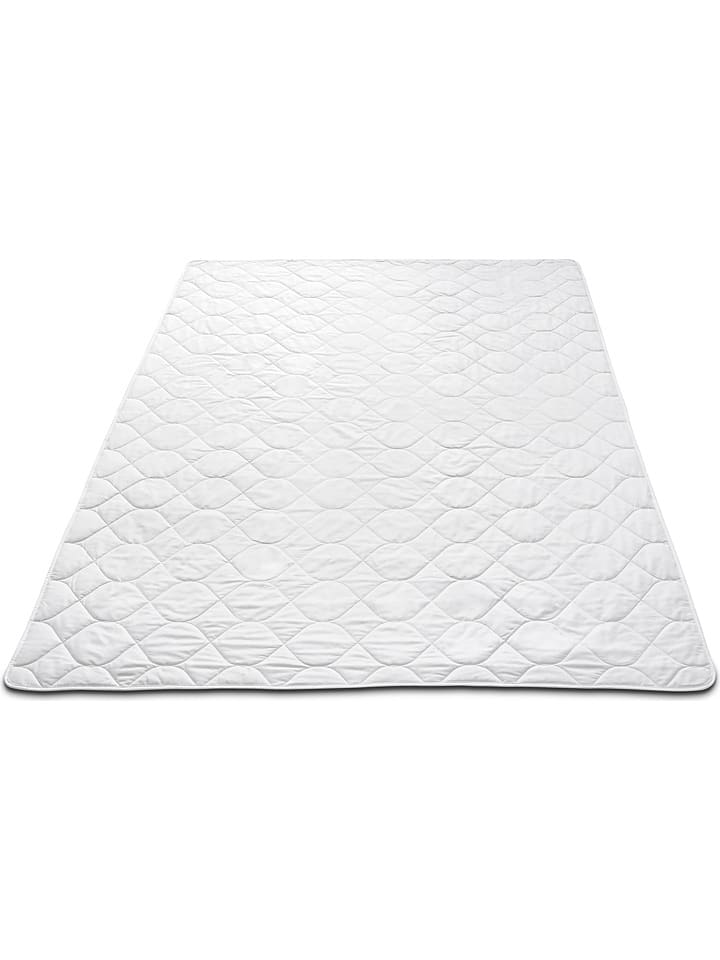 Böhmerwald Pikowana kołdra w kolorze białym z dzikiego jedwabiu rozmiar: 100x135 cm