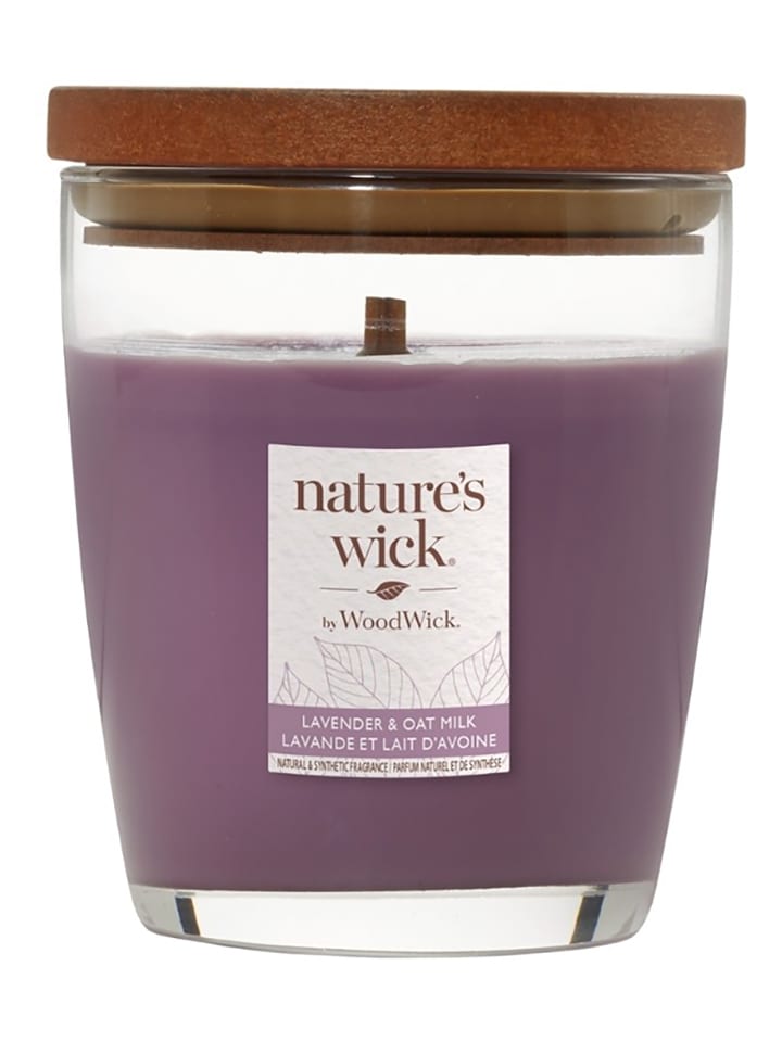 Nature's Wick by WoodWick Świeca zapachowa "Lavender & Oat Milk" - 284 g rozmiar: onesize