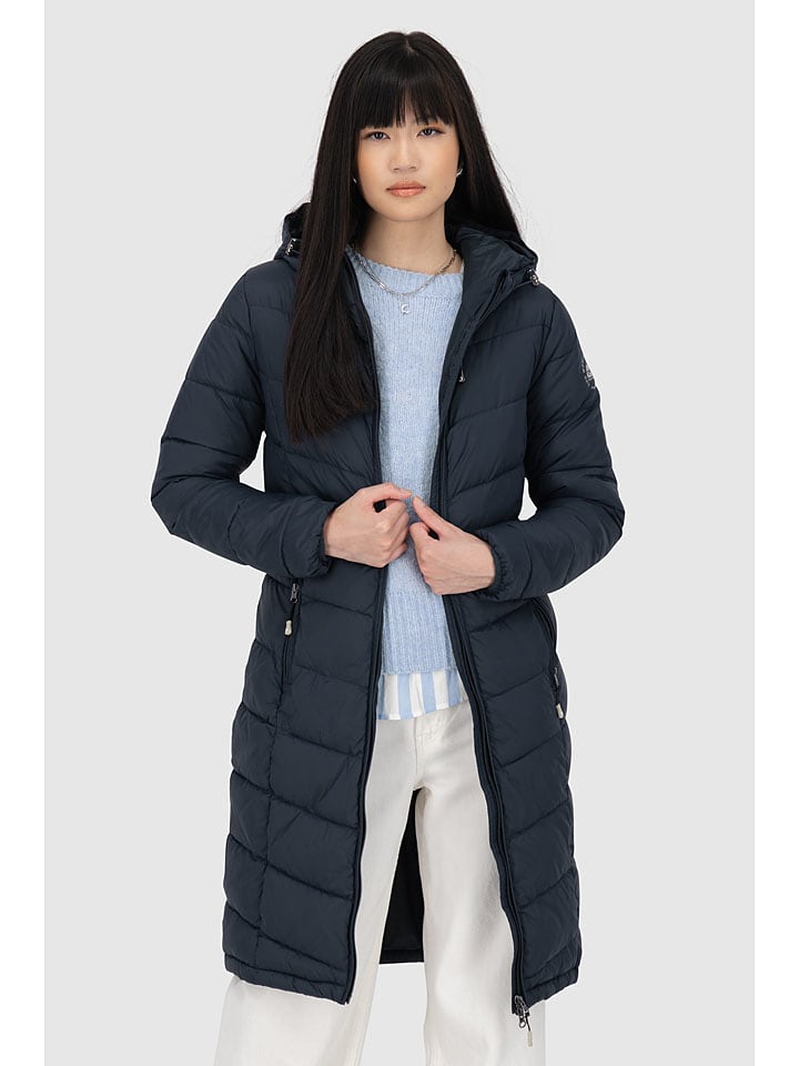 alife and kickin Płaszcz zimowy "FrancesAK" w kolorze granatowym rozmiar: L