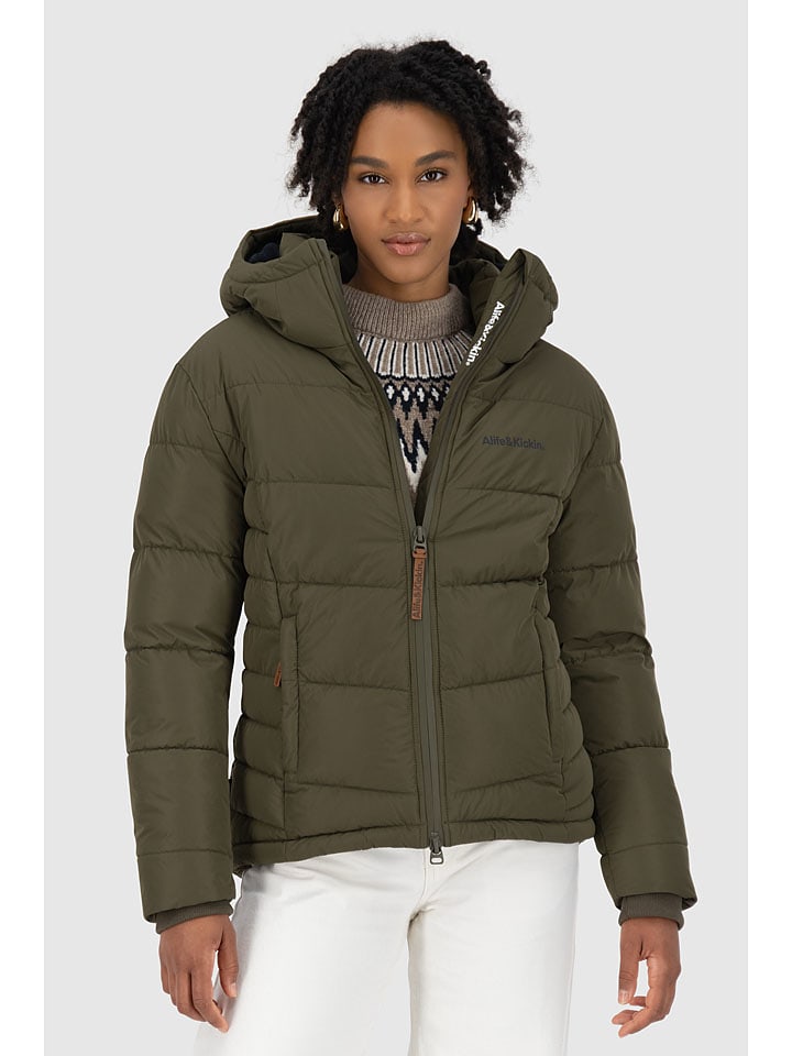 alife and kickin Kurtka zimowa "JuanaAK" w kolorze khaki rozmiar: XXL