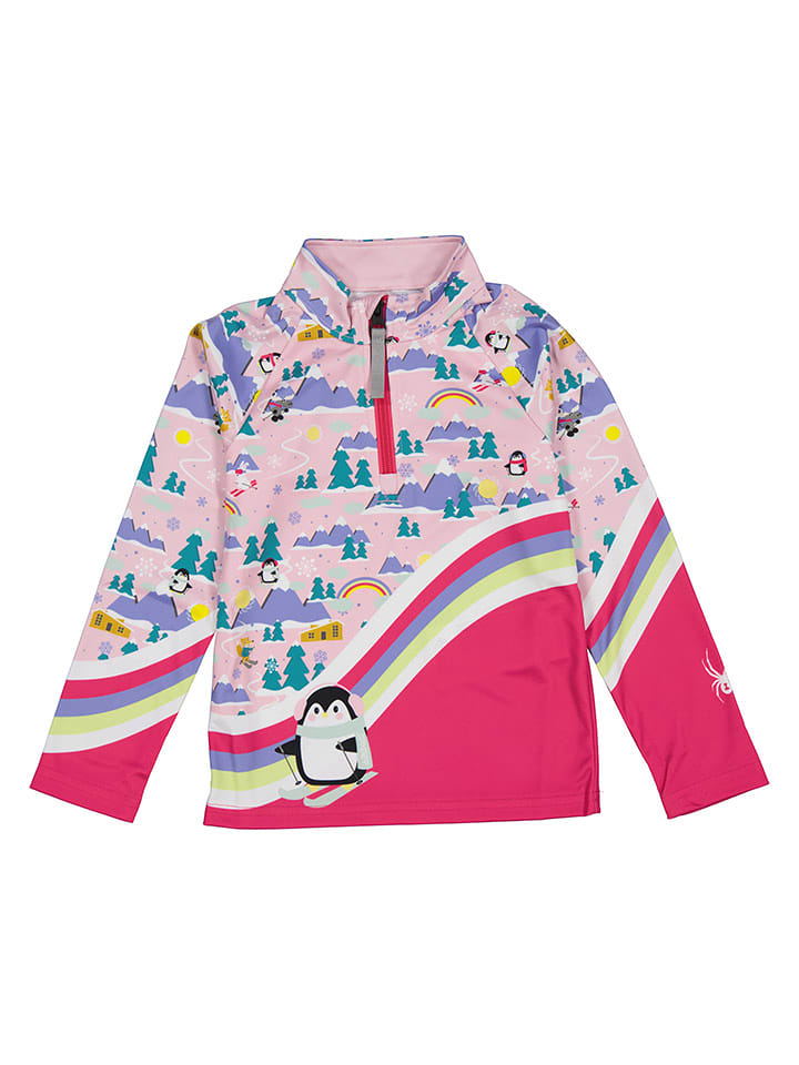 SPYDER Koszulka funkcyjna "Reflect" w kolorze różowym rozmiar: 92