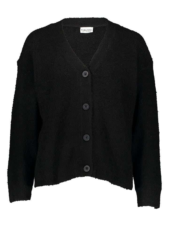 Sublevel Kardigan w kolorze czarnym rozmiar: L