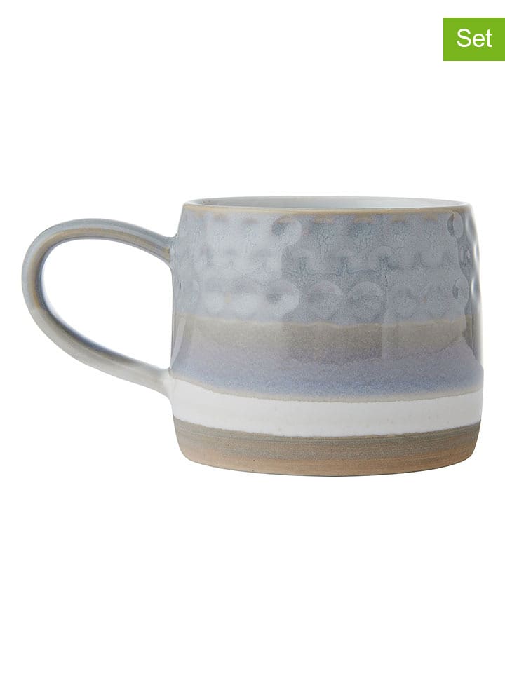 Mikasa Kubki (2 szt.) w kolorze jasnoszaro-niebieskim - 320 ml rozmiar: onesize