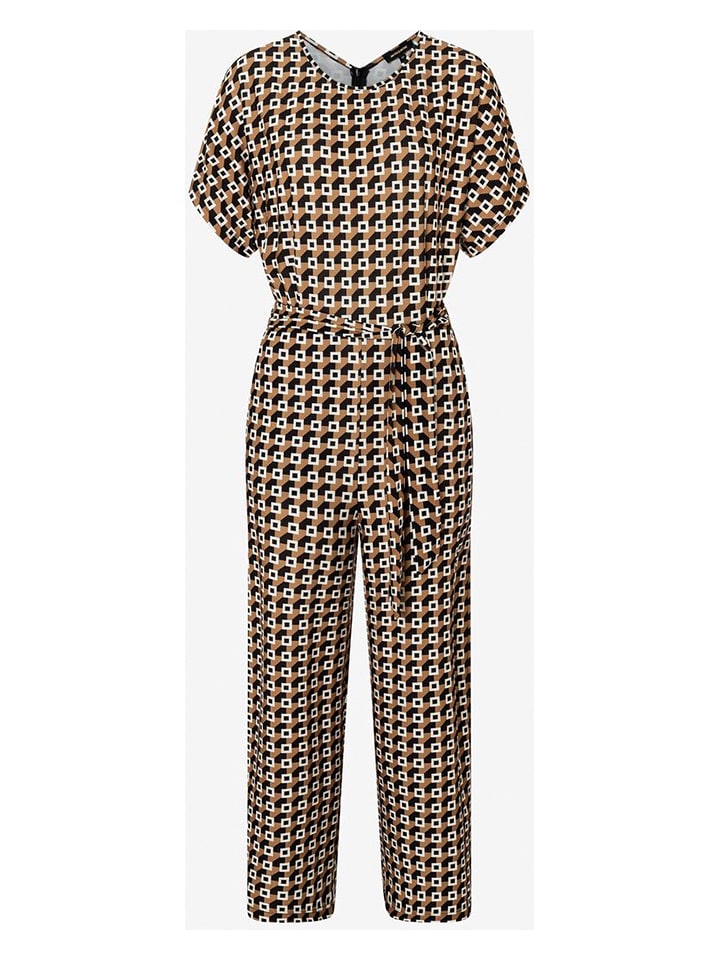 More & More Kombinezon w kolorze karmelowo-czarnym rozmiar: 42