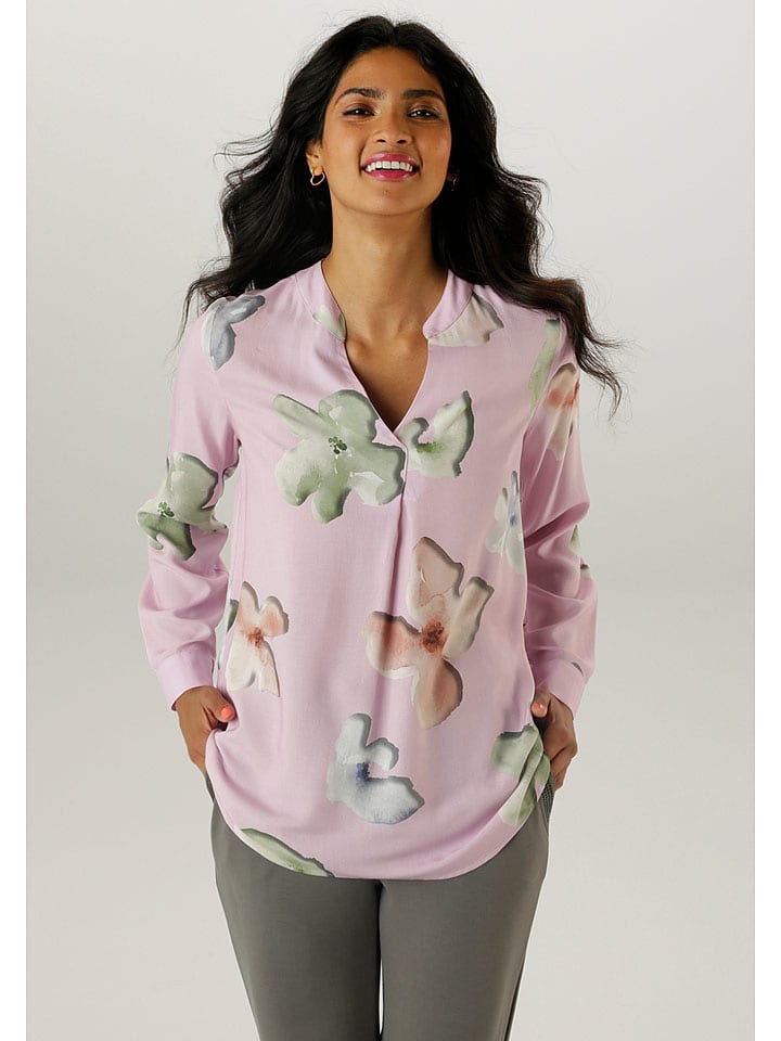 Aniston Bluzka w kolorze jasnoróżowym rozmiar: 42