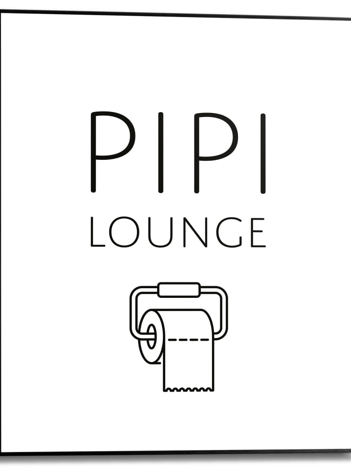 Orangewallz Druk artystyczny "Pipi" w ramce rozmiar: 40x50 cm