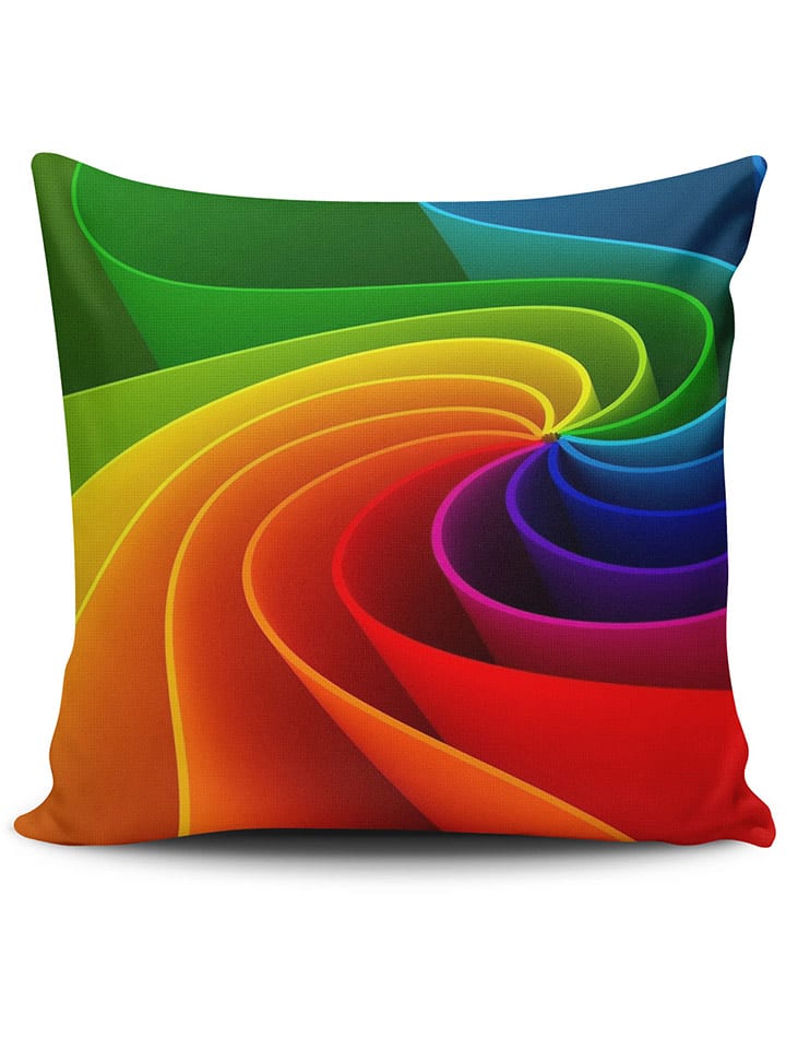 ABERTO DESIGN Poduszka ze wzorem rozmiar: 43x43 cm