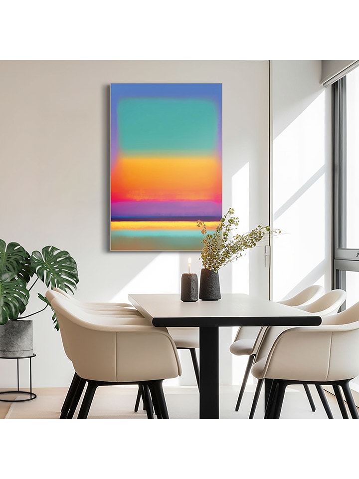 Orangewallz Druk artystyczny "Luminous Haze I" w ramce rozmiar: 60x90 cm