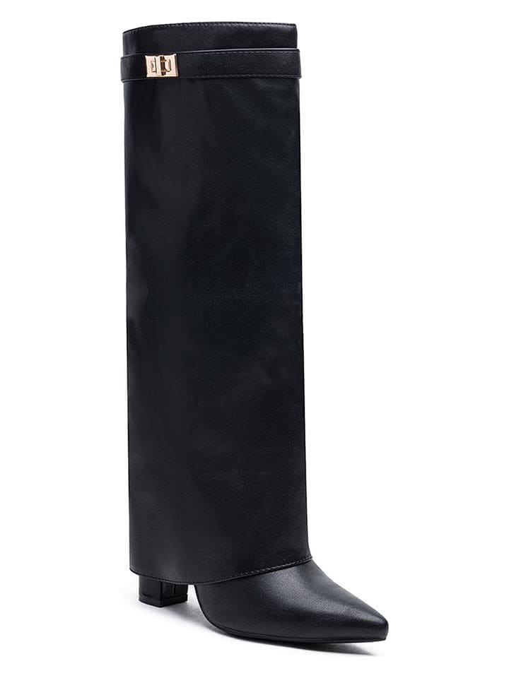 Foreverfolie Kozaki w kolorze czarnym rozmiar: 39