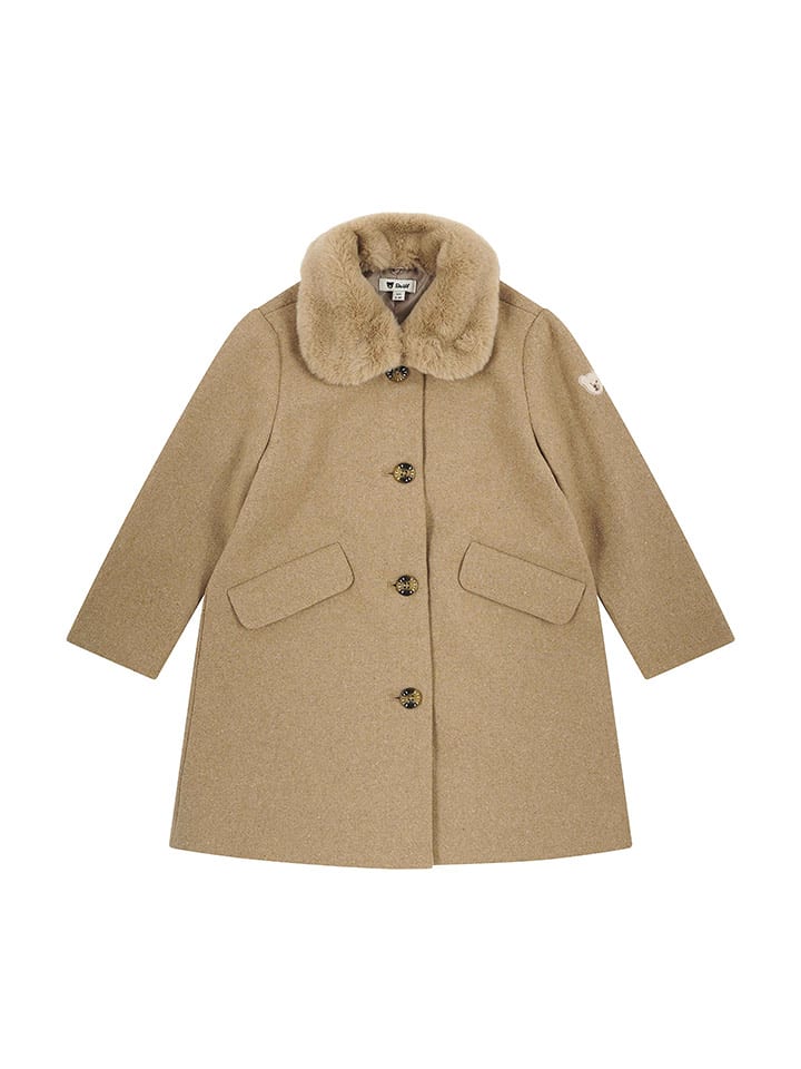 Steiff Płaszcz przejściowy w kolorze beżowym rozmiar: 110