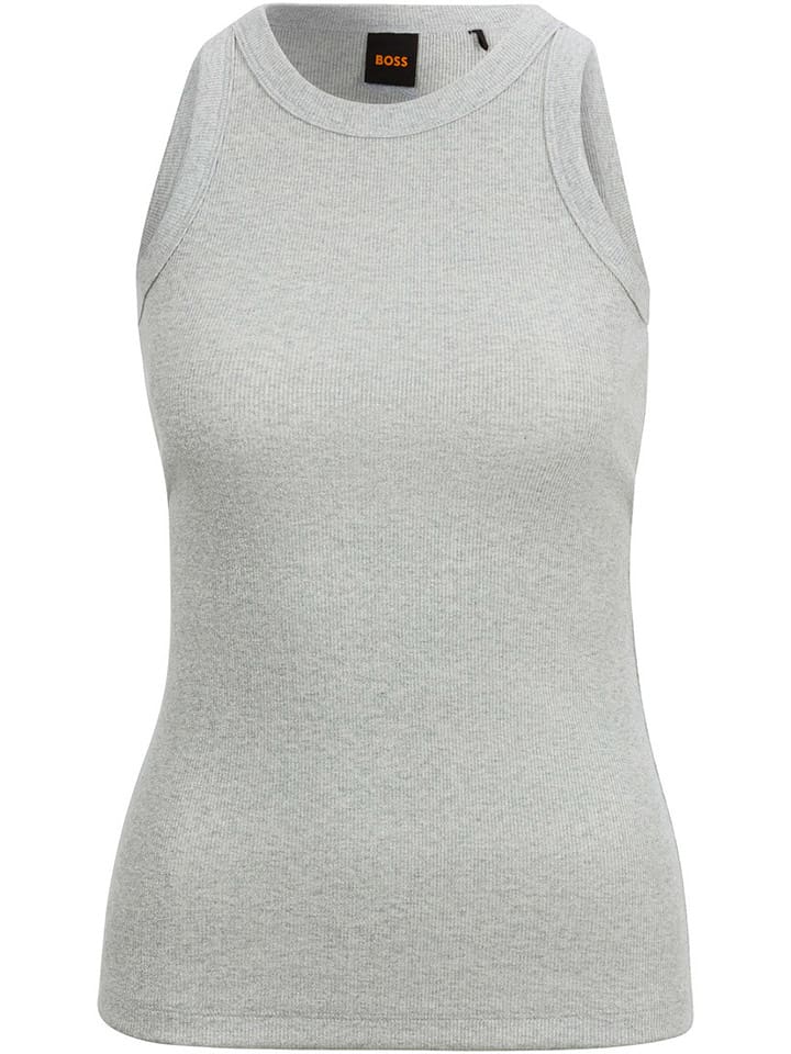 BOSS Orange Top w kolorze jasnoszarym rozmiar: XL