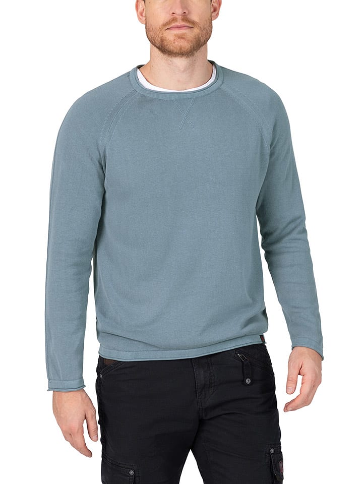 Timezone Sweter w kolorze błękitnym rozmiar: XXL