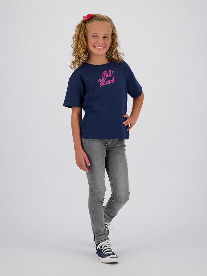 Vingino Dżinsy - Skinny fit - w kolorze antracytowym rozmiar: 98