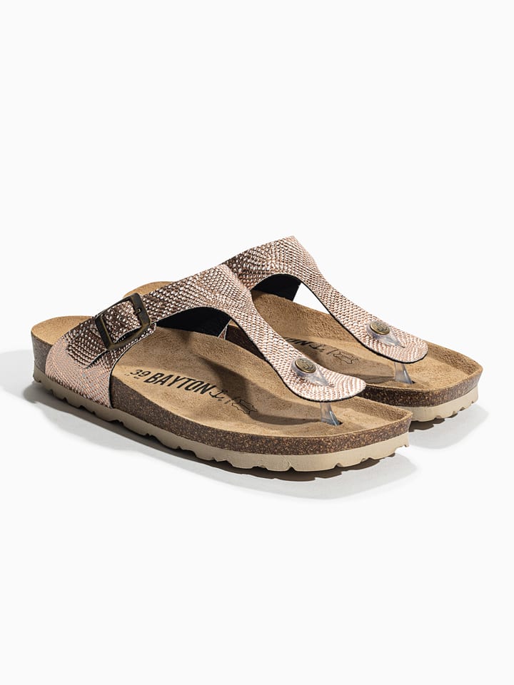 BACKSUN Japonki "Mercure" w kolorze jasnoróżowym rozmiar: 36