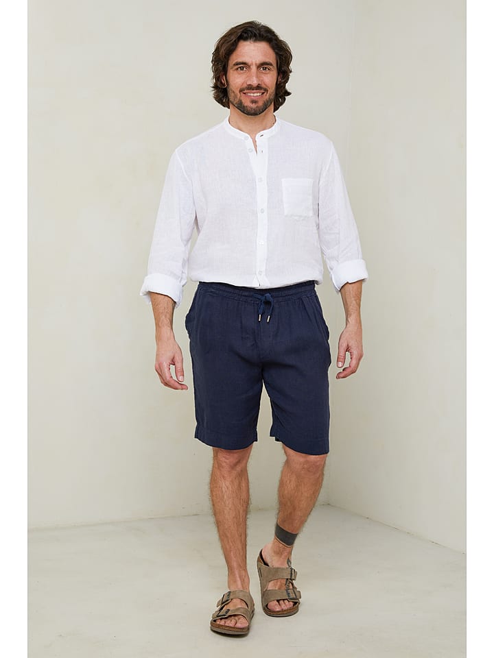 Lin Passion Szorty w kolorze granatowym rozmiar: XL/XXL