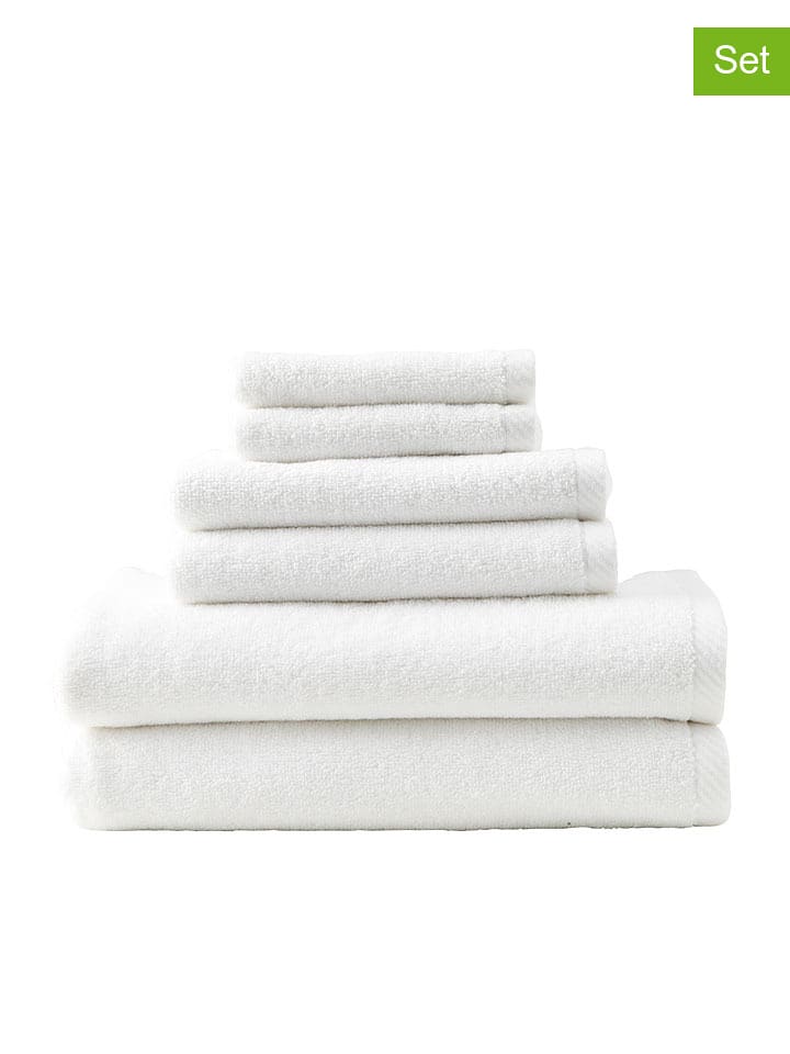 Ellos Home 6-częściowy zestaw "Elise" w kolorze białym rozmiar: onesize