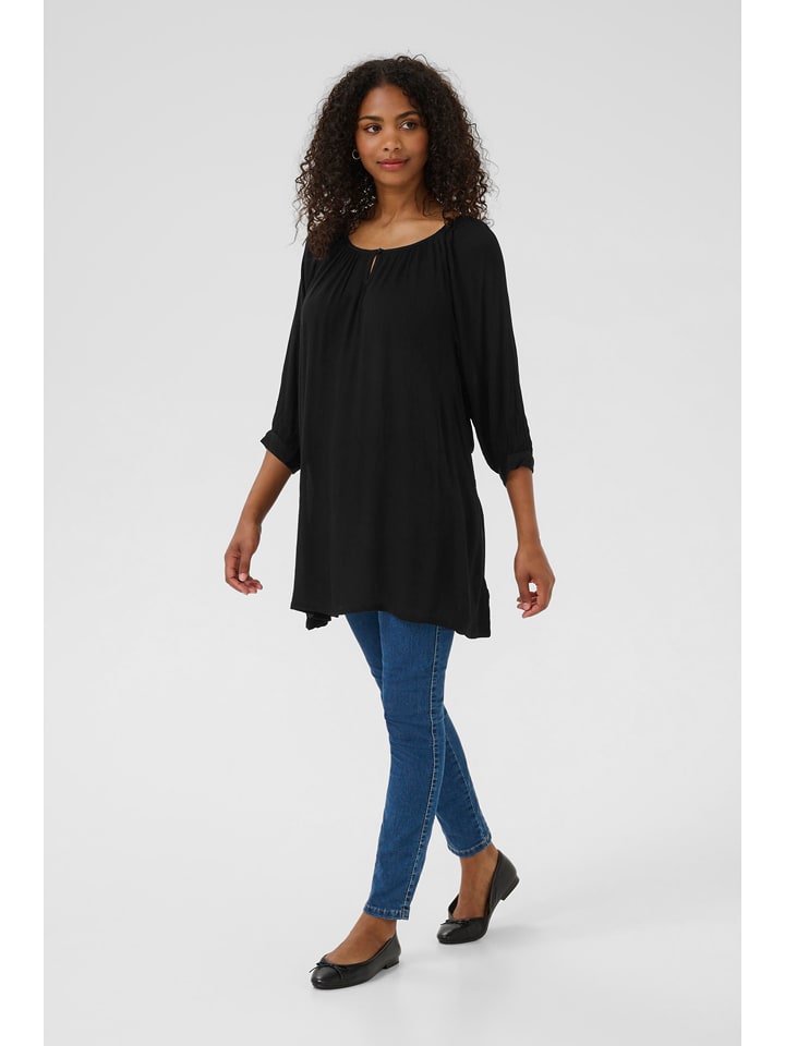 Kaffe Tunika w kolorze czarnym rozmiar: 36